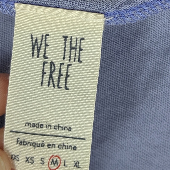 Free People | Periwinkle Layered Top - H9 - Picture 5 of 6